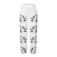 thumbnail image 4 of Pantalones de verano para mujer, informales, cómodos, con bolsillos sueltos, de color sólido Pompotops ulkah939179, 4 of 6