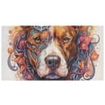 thumbnail image 2 of Dog Head Macine 3 Ring Binders 1.5 inch Hardcover File Folders with Interior Pockets A4 Size Organizer for School Office Hospital, 2 of 8