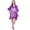 Purple, variant on Miss Lavish London Kaftan Dress - Caftans for Women - Women's Caftans Suiting Teens to Adult Women in Regular to Plus Size, 14-18 Blue