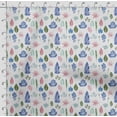 thumbnail image 4 of Soimoi Watercolor Floral Printed,Cuddle Minky Fabric, Sewing Fabric by The Yard 56 Inch Wide,Decorative Plush Soft Fabric, Baby Garments, Toys and Blankets, Blue & White, 4 of 5
