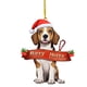 thumbnail image 2 of Teissuly Christmas Tree Decoration Flat Dog Home Decoration Holiday Home Decoration Teissuly WER202311215156, 2 of 3