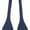 Navy Blue, variant on Jacob Alexander Men's Solid Color Extra Large Self-Tie Bow Tie - Burgundy