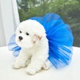 thumbnail image 3 of Pet gauze skirt Summer pet strap gauze skirt Dog skirt Princess gauze skirt-l, 3 of 5