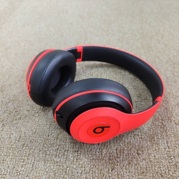 Restored Beats Studio3 Wireless Over-Ear Bluetooth Noise Cancelling Headphones - (PRODUCT)RED