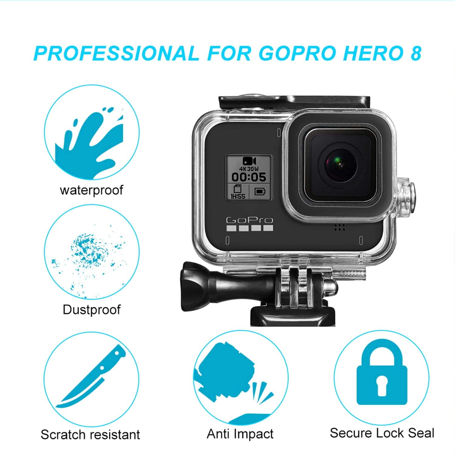 60m 196ft Waterproof Case For Gopro Hero 8 Housing Underwater Hero 8 Protective Housing Case Shell Bracket Gopro Hero8 Accessories Diving Case For Go Pro Action Camera Walmart Com 60m 196ft Waterproof Case For Gopro Hero 8 Housing Underwater Hero 8 Protective Housing Case Shell Bracket Gopro Hero8 Accessories Diving Case For Go Pro Action Camera Walmart Com