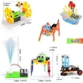 thumbnail image 3 of Kids Science Experiment Kit, Robot Building Engineering DIY STEM Toy for Ages 8-12, Educational Learning Playset, Safe & Environmentally Friendly Plastic, 3 of 8