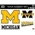 thumbnail image 1 of Michigan Wolverines Ensemble d'Aimants pour Équipe, 1 of 1