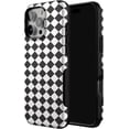 thumbnail image 2 of Case for iPhone 16 Pro Case | Harlequin Midnight Diamond | Black and Purple | Bold Protective Design | MagSafe Compatible Design, 2 of 6