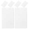 thumbnail image 2 of Shisuyan 6 Pcs Porte-Cartes Transparent Couverture de Cartes de Travail Protecteur de Cartes de Travail Transparent Couvertures d'Identité, 2 of 9