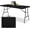Black, variant on 6ft Heavy - Duty Handle - Equipped Folding Table: Ideal for Indoor and Outdoor Adventures
