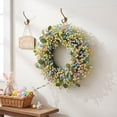 thumbnail image 3 of DIR Gypsophila Wreath For Home Faux Baby's Breath Wall Door Hanging Arrangement Easter Home Party Decoration Wreath 12 Inch, 3 of 7