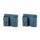 thumbnail image 4 of Toystoory Caja de almacenamiento para teléfono Organizador de control remoto montado en la pared Soporte de carga móvil de plástico, azul azul 2piezas Toystoory CBP070587, 4 of 6
