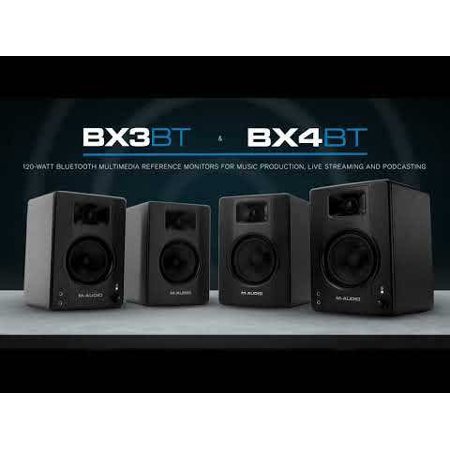 M-Audio BX3BT モニタースピーカー 3.5インチ 120W Bluetooth対応 マルチメディア パワード・スピーカー
