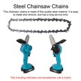 thumbnail image 2 of Amdohai 1 PCS 6 Inch Mini Steel Chainsaw Chains Electric Chainsaws Accessory Practical Chains Replacement, 2 of 5