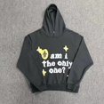 thumbnail image 1 of Traje de sudadera con capucha holgada con estampado de letras de High Street para hombres y mujeres para parejas, 1 of 5