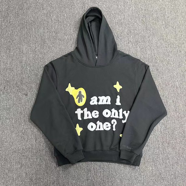Traje de sudadera con capucha holgada con estampado de letras de High Street para hombres y mujeres para parejas