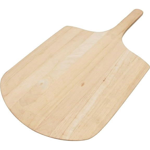 TrueCraftware- 12" x 14" Wooden Pizza Peel 22" Overall Length- Pizza Turning Peel Paddle Large Pizza Spatula Paddle for Indoor Outdoor Ovens Accessory for Baking Homemade Pizza Dough Bread Pastry