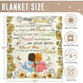 thumbnail image 6 of Best Friend Blanket, OUXIOAZ Best Friend Birthday Gifts for Women to My Bestie Blanket Friendship Blanket for BFF, Bestie, Sister, Teen Girls, Birthday Gift for Best Friend 50"x60", 6 of 6