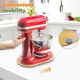 thumbnail image 3 of Bamboo Slide Mat for KitchenAid 5-8 Qt Bowl Lift Mixer, Attachments, Sliding Tray, 3 of 7
