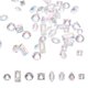thumbnail image 1 of Uxcell 50 piezas de brillantes de zirconio brillantes de 2-4 mm, diamantes mini para arte de uñas, gemas de cristal 3D de fondo plano, 1 of 6