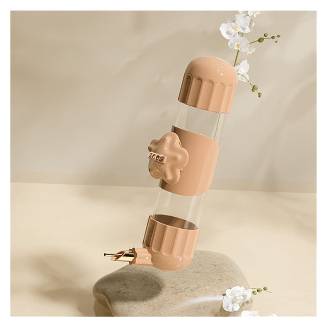 Alimentador automático de agua for loros de 6,76 Oz con válvula de resorte for periquitos, cacatúas, periquitos y canarios