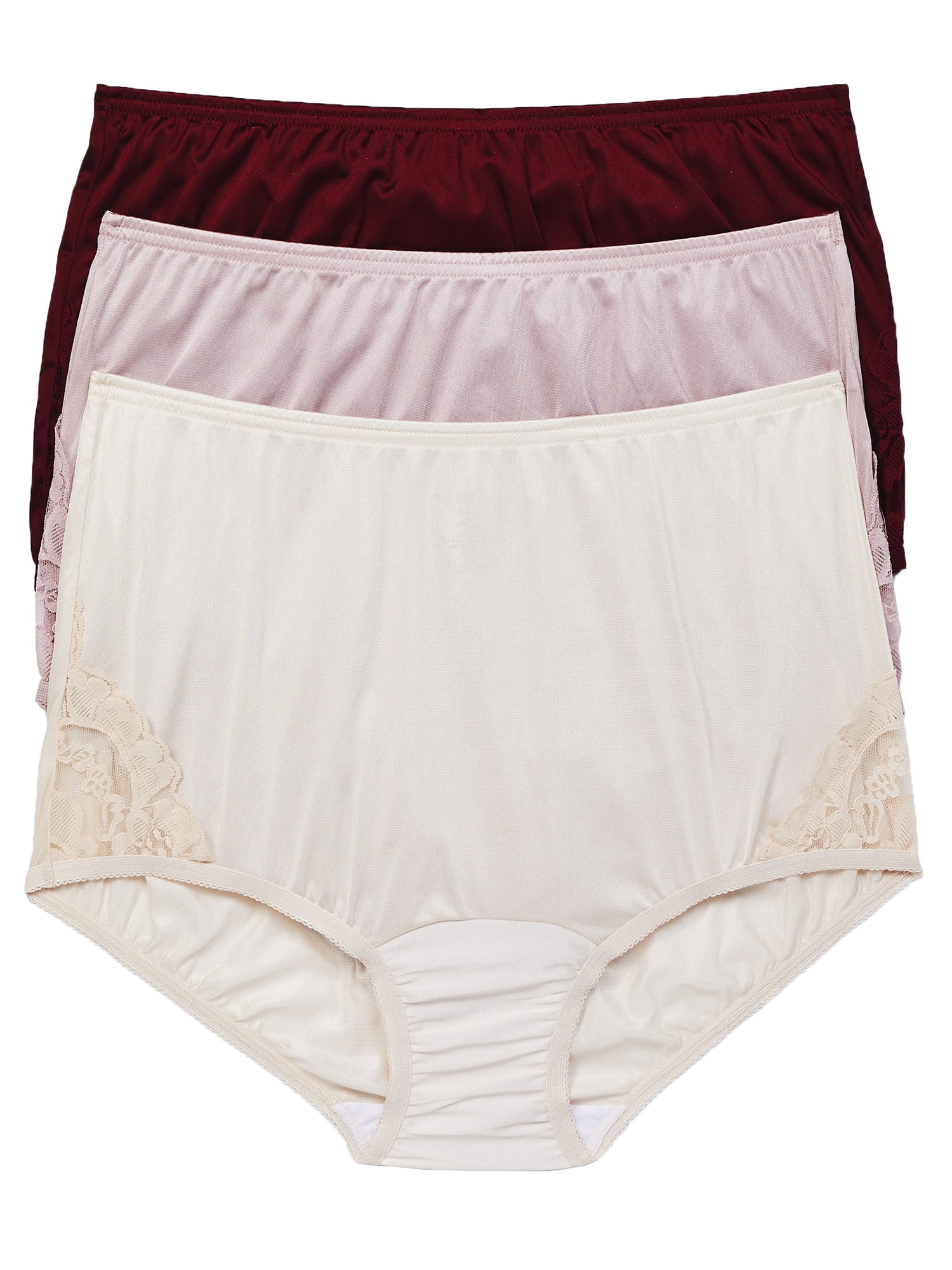 Vanity Fair Womens Lace Nouveau Brief 3Pack Style13011