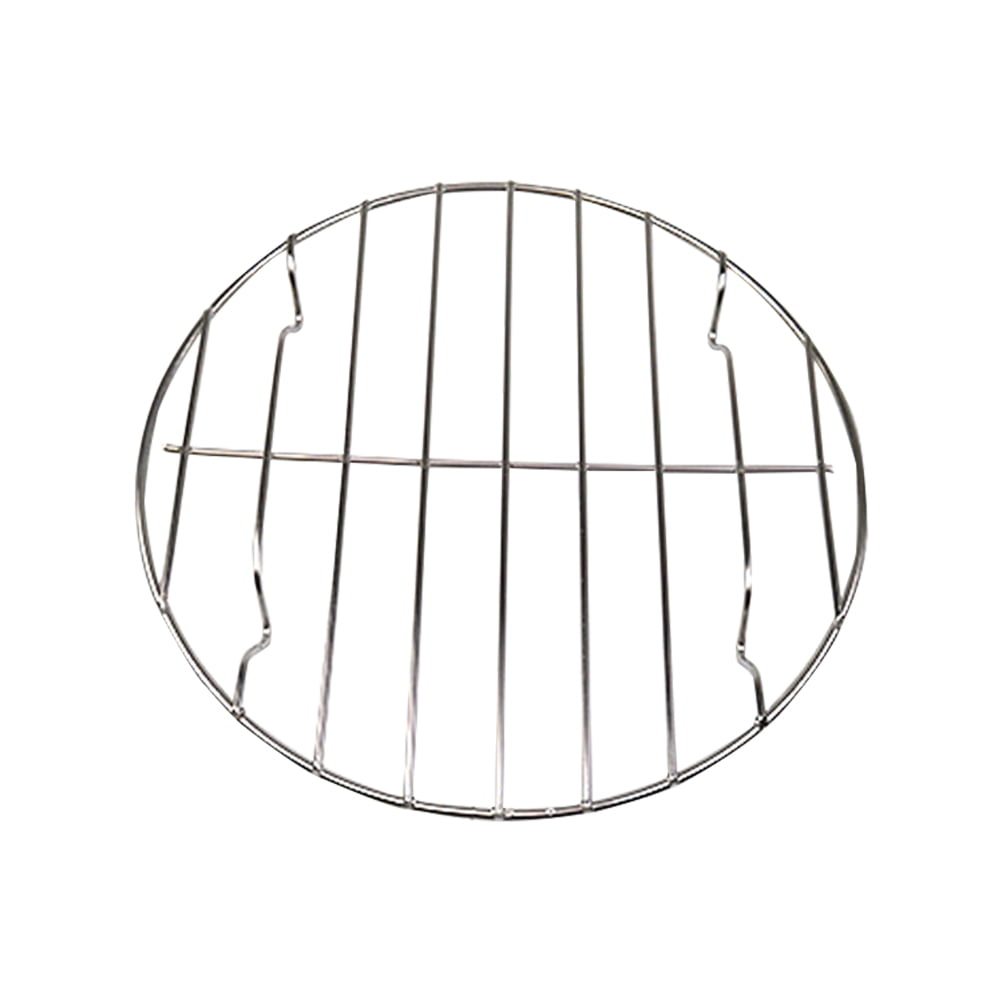 NUOLUX Rack Bakinggriddle Round Grilling Net Bbq Cooling Fish Racks