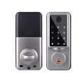 thumbnail image 1 of Waterproof Smart Deadbolt Locks For Home Bluetooth App Biometric Fingerprint Digital Keypad Entry Door Lock ,Easy to Use, 1 of 5