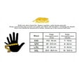 thumbnail image 5 of PREDATOR Second Skin Billiard Pool Cue GLOVE for Left Hand - Black w/Yellow Logo - XXS, 5 of 7
