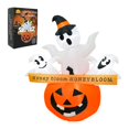 thumbnail image 1 of Halloween Inflatable Pumpkin Yard Decoration Party Desktop Ornament for Indoor Outdoor Holiday Festive, 1 of 8