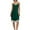 Army Green# nightgowns for women, variant on Women Lace Hem Slip Dress Cross Back Lingerie Adjustable Strap Knee Length Chemise Dress Casual Cozy Lightweight Satin Nightgowns Pink M