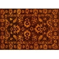 thumbnail image 1 of Ahgly Company Indoor Rectangle Oriental Yellow Traditional Area Rugs, 7' x 10', 1 of 4
