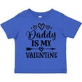 thumbnail image 3 of Inktastic Daddy is My Valentine Holiday Girls Toddler T-Shirt, 3 of 5