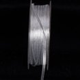 thumbnail image 2 of The Ribbon People Sheer Metallic Silver Solid Craft Ribbon 0.25" x 200 Yards, 2 of 2