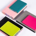 thumbnail image 5 of Softcover Leather Notebook Business Notepad Travel Journal Ribbon Bookmark 200 Pages Wide Lined 6 Colors Office Supplies, 5 of 19