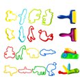 thumbnail image 1 of FUTUREORYY Clay Modelling Kit for Children Colored Clay Lovers Home Use and Daycare Fun 5Set, 1 of 8