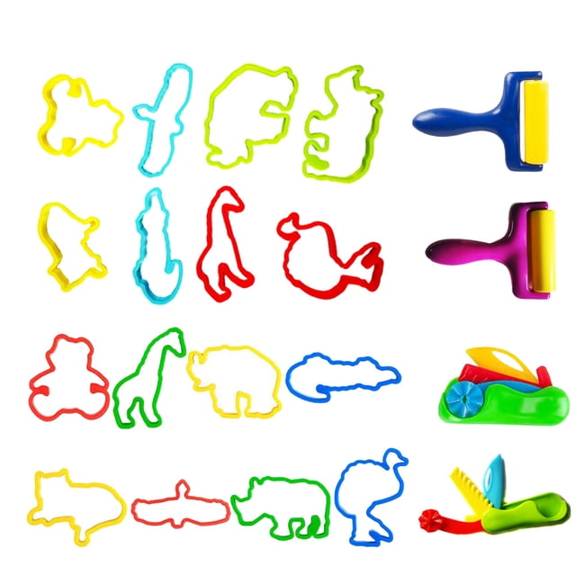 FUTUREORYY Clay Modelling Kit for Children Colored Clay Lovers Home Use and Daycare Fun 5Set