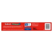 Saran Premium Heavy Duty Microwave Safe Plastic Film Wrap, 100 sq ft Roll