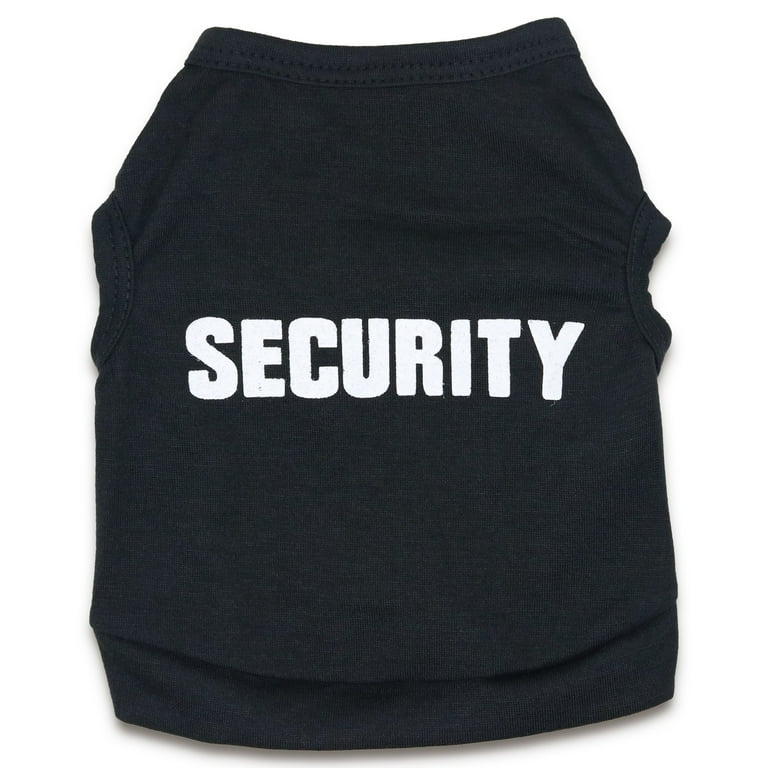Security t top shirt for dogs