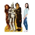 thumbnail image 4 of Advanced Graphics Lion Tinman & Scarecrow (Wizard of Oz) Standup Cardboard Cutout, 4 of 5
