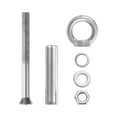 thumbnail image 3 of Uxcell 304 Stainless Steel Ring Lifting Expansion Eyebolt with Eye Ring Silver M10 x 60mm 8 Pcs, 3 of 5
