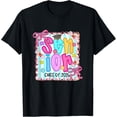 thumbnail image 1 of Senior Class Of 2026 Preppy Bow Colorful Girly Graduation T-Shirt, 1 of 4