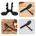 thumbnail image 1 of OUNONA 1Pairs Metal Pegboard Desk Bracket Kit in Black for Reliable Tabletop Organizer Support, 1 of 8