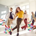 thumbnail image 4 of Uxcell Dance Ribbons, Gymnastics Dance Streamers with Non-Slip Wand Dance Flags Multi-Color, 4 of 7