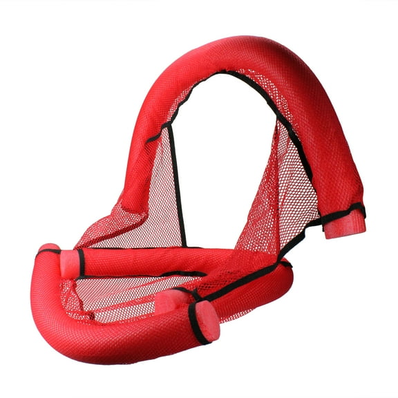 Swim Central Floating Noodle Fun Seat  - 28" - Red and Black