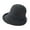 Black, variant on Shenmeida Sun Hats for Women UV Wide Brim Foldable Curled Edge Straw Beach Fisherman Hat