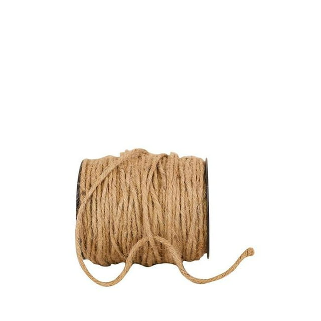 Reliant Ribbon 25743-750-01K 40.5 mm 50 Yards Jute Cord 3 Ribbon, Natural