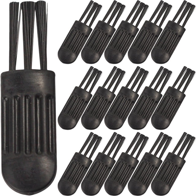 100pcs Mini Cleaning Brush Tool Electric Shaver Cleaning Brush Hair Remover Shaving Razor Brush