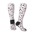 thumbnail image 4 of Balery Cute Dinosaur Printed Novelty Socks Men's Women's Crew Socks Sports Socks Knee High Socks Cotton Socks Quirky and Cool Socks, 4 of 9