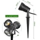 thumbnail image 4 of Foco LED para exteriores con punta de aluminio, resistente al agua IP65, 5 W, 220 V, 110 V, 12 V, color blanco cálido, para jardín, 4 of 5